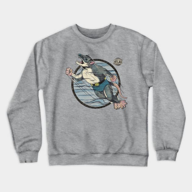 Atlas Sub-Marsupial Crewneck Sweatshirt by ThirteenthFloor